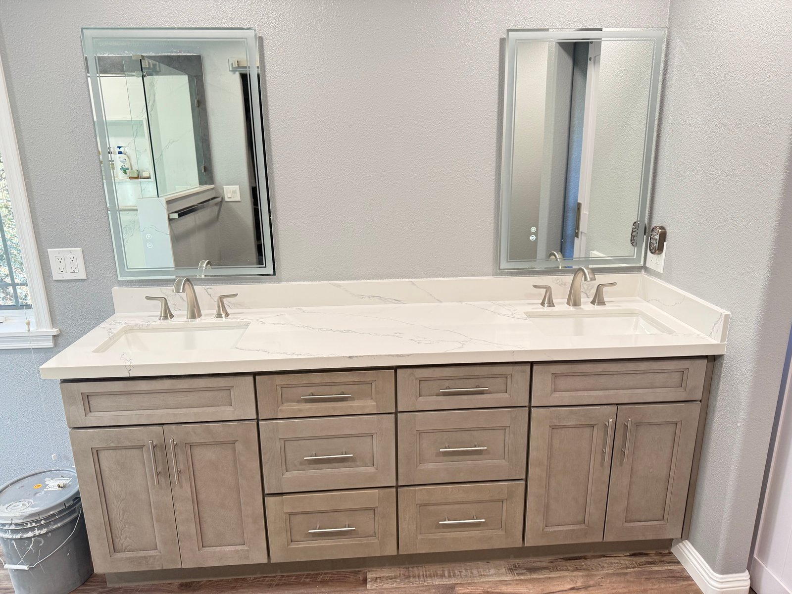 Bathroom vanity project